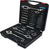 A05647: Assortimento di maschi a mano e filiere in acciaio HSS filettatura UNC; FORMAT