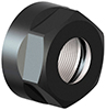 C70305: Ghiere di serraggio con esagono esterno per pinze ER DIN 6499/ISO 15488; TKN