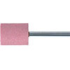 L40100: Mole abrasive con gambo forma cilindrica in corindone rosa 40A; NORTON