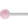 L40151: Mole abrasive con gambo in corindone rosa AR; PFERD