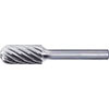 L50330: Frese rotative in metallo duro forma cilindrica testa sferica per inox; TKN