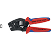 N35513: Pinze crimpatrici a regolazione automatica per terminali a bussola; KNIPEX