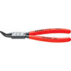 N35652: Pinze a becchi piegati per anelli elastici di sicurezza per interni; KNIPEX