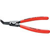 N35654: Pinze a becchi piegati per anelli elastici di sicurezza per esterni; KNIPEX