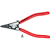 N35656: Pinze a becchi diritti per anelli elastici autobloccanti; KNIPEX