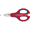 N40907: Forbici per elettricisti con lame microdentate; KNIPEX