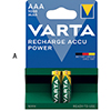 P90042: Batterie ricaricabili Accu Power; VARTA