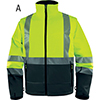 S07205: Pile Softshell alta visibilità; DELTAPLUS
