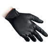 S10655: Guanti monouso in nitrile nero per usi pesanti FULL GRIP; REFLEXX