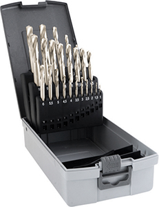 A01034: Serie di punte codolo cilindrico in acciaio HSS-E PM rivestite PredatorX per Hardox; TKN