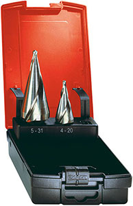 A01908: Assortimento di punte per forare e allargare in acciaio HSS; FORMAT