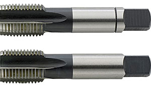 A05627: Serie di maschi a mano in acciaio HSS passo fine DIN 2181; FORMAT