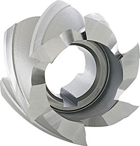 A25016: Frese cilindriche frontali in acciaio HSS Co5 DIN 1880 per alluminio; FORMAT