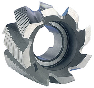 A25019: Frese cilindriche frontali in acciaio HSS Co8 DIN 1880 per semifinitura; FORMAT