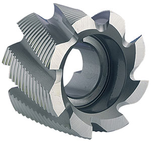 A25028: Frese cilindriche frontali in acciaio HSS Co5 DIN 1880 per sgrossatura fine; FORMAT