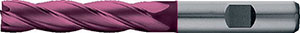 A25179: Frese codolo cilindrico a 4-6 taglienti in acciaio HSS-E PM rivestite TiAlN serie lunga; FORMAT