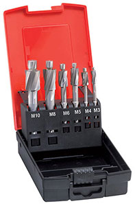 A25409: Assortimenti di frese codolo cilindrico in acciaio HSS a lamare 180°; FORMAT