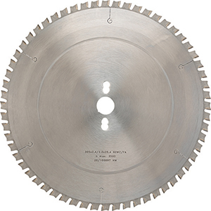 A30842: Seghe circolari in acciaio con riporto in metallo duro; FORMAT