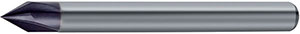 A50105: Frese per sbavatura codolo cilindrico a 4 taglienti 60° in metallo duro rivestite TiAlN; TKN