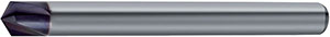 A50115: Frese per sbavatura codolo cilindrico a 4 taglienti 120° in metallo duro rivestite TiAlN; TKN