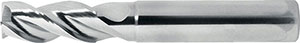 A50205: Frese codolo cilindrico a 3 taglienti  in metallo duro "HELIX-ANGLE" DIN 6527 per alluminio; TKN