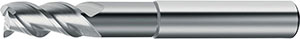 A50210: Frese codolo cilindrico a 3 taglienti  in metallo duro "HELIX-ANGLE" per alluminio serie lunga; TKN