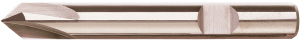 A50440: Frese per sbavatura codolo cilindrico a 4 taglienti 90° in metallo duro; FORMAT