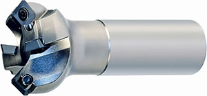 A58007: Frese ad inserti per spianatura a 45° con codolo cilindrico; TKN