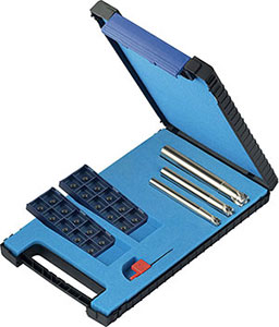 A58017: Assortimento fresa ad inserti per spallamenti 90° con codolo cilindrico; TKN