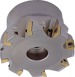 A58025: Frese ad inserti per spallamenti a 90° con attacco a manicotto; TKN