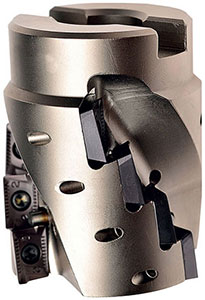 A58055: Frese a riccio ad inserti per spallamenti a 90° con attacco a manicotto; TKN