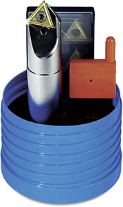 A58080: Assortimento di frese ad inserti con codolo cilindrico per smussi e scanalature a V e centrare; TKN