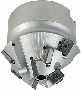 A58100: Frese ad inserti per smussi con attacco a manicotto; TKN