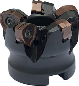 A58164: Frese ad inserti per spallamenti a 90° con attacco a manicotto; TKN