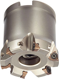 A58207: Frese ad inserti per spallamenti a 90° con attacco a manicotto; TKN