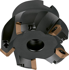 A58255: Frese ad inserti per spianatura a 45° con attacco a manicotto; TKN