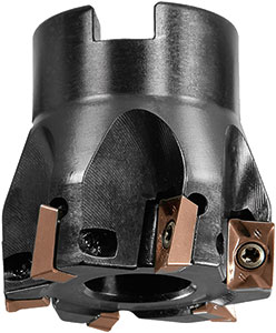 A58260: Frese ad inserti per spallamenti a 90° con attacco a manicotto; TKN