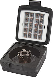 A58265: Assortimenti di frese ad inserti per spallamenti a 90° con attacco a manicotto; TKN