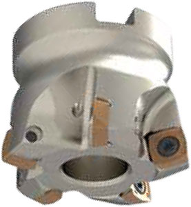 A58705: Frese ad inserti per alti avanzamenti con attacco a manicotto; TKN