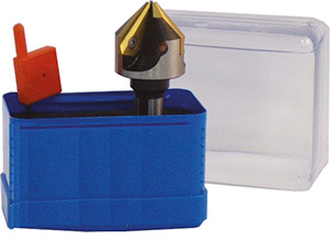 A58901: Kit svasatore a 3 taglienti con inserti intercambiabili con codolo cilindrico; TKN