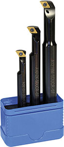 A62070: Set portainserti per tornitura interna 107,5° stelo in acciaio; TKN