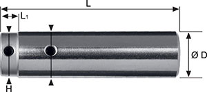 A62305: Bussole per il montaggio di portainserti per tornitura interna con stelo ? 6 mm; TKN