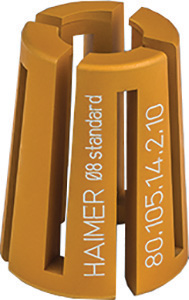 C65055: Adattatori per il riscaldamento e il raffreddamento dei mandrini e delle prolunghe Mini Shrink; HAIMER