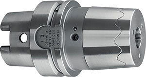 C65100: Mandrini a calettamento termico DIN ISO 12164-1 HSK-A 63 Heavy Duty Chuck con sistema Cool Jet; HAIMER