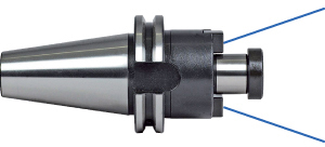 C65955: Mandrini portafresa fissi DIN ISO 7388-1 ISO 50 con adduzione del lubrorefrigerante; FORTIS