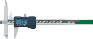 F05187: Calibro digitale a corsoio con becco regolabile; FORTIS