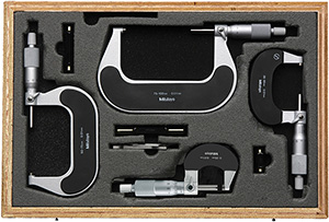 F10110: Set di micrometri per esterni; MITUTOYO