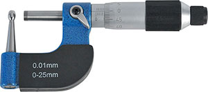 F10121: Micrometro per esterni per pareti di tubi; FORMAT