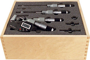 F10282: Set di micrometri digitali per esterni - IP 65; FORMAT