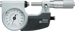 F10806: Micrometri per esterni con comparatore - IP 54; MITUTOYO